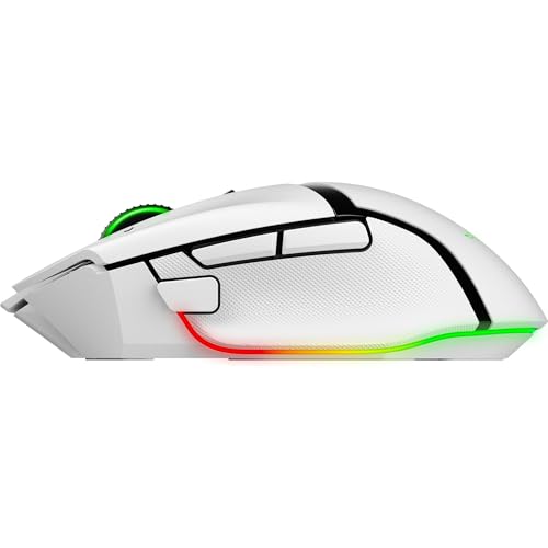 Black Wireless Gaming Mouse with HyperScroll Tilt Wheel W7467