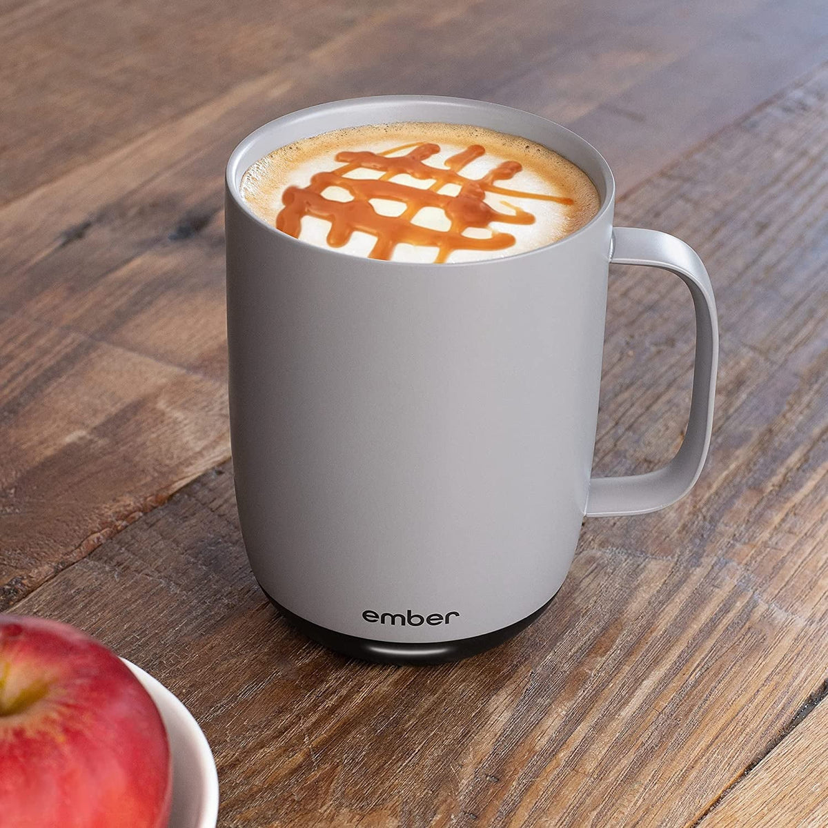 14 oz Grey App Controlled Heated Coffee Mug P211