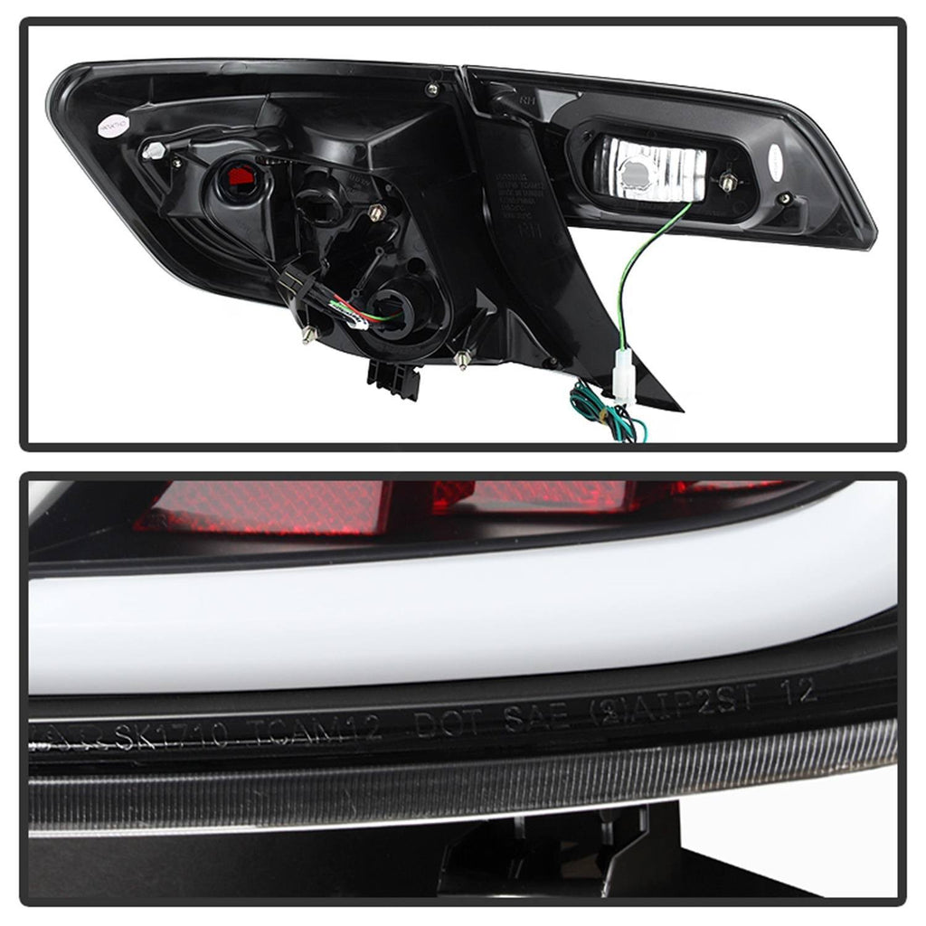 Black LED Tail Lights F138