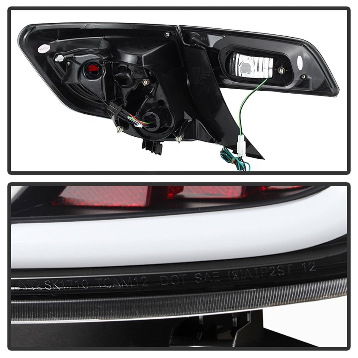 Black LED Tail Lights F138