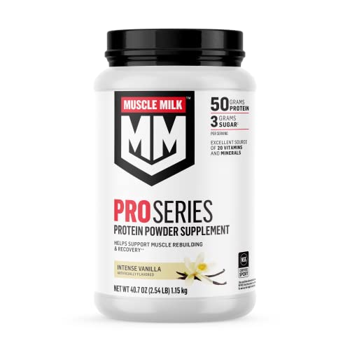 Intense Vanilla Protein Powder, 2.54 Pound, 14 Servings M89284
