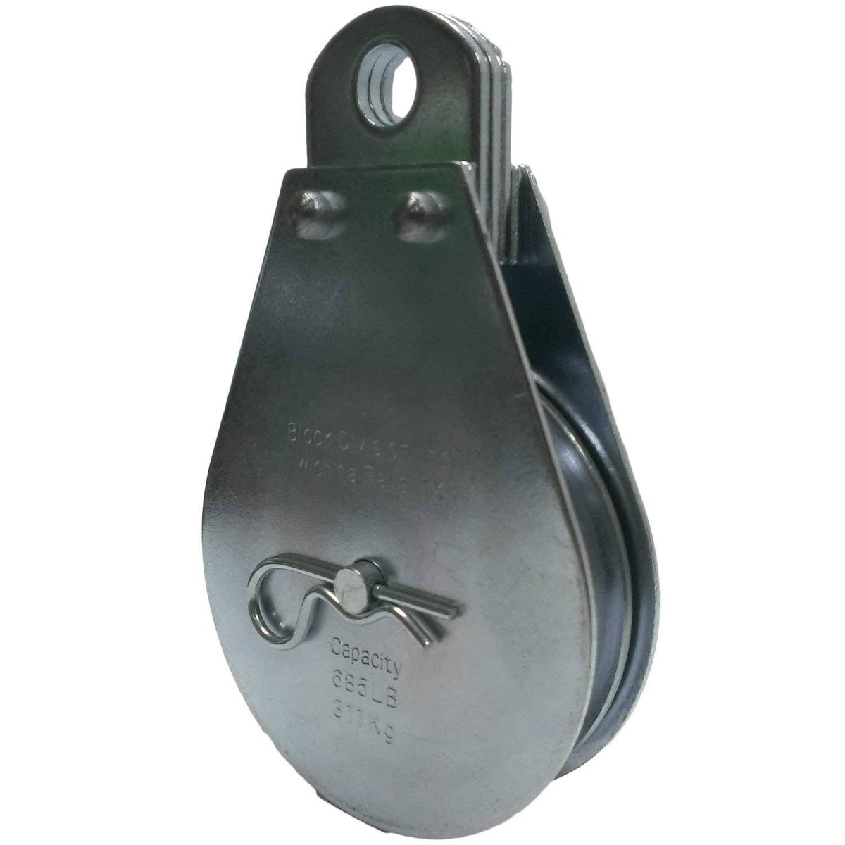 3-1/2 Diameter Fixed Eye Snatch Block O92469