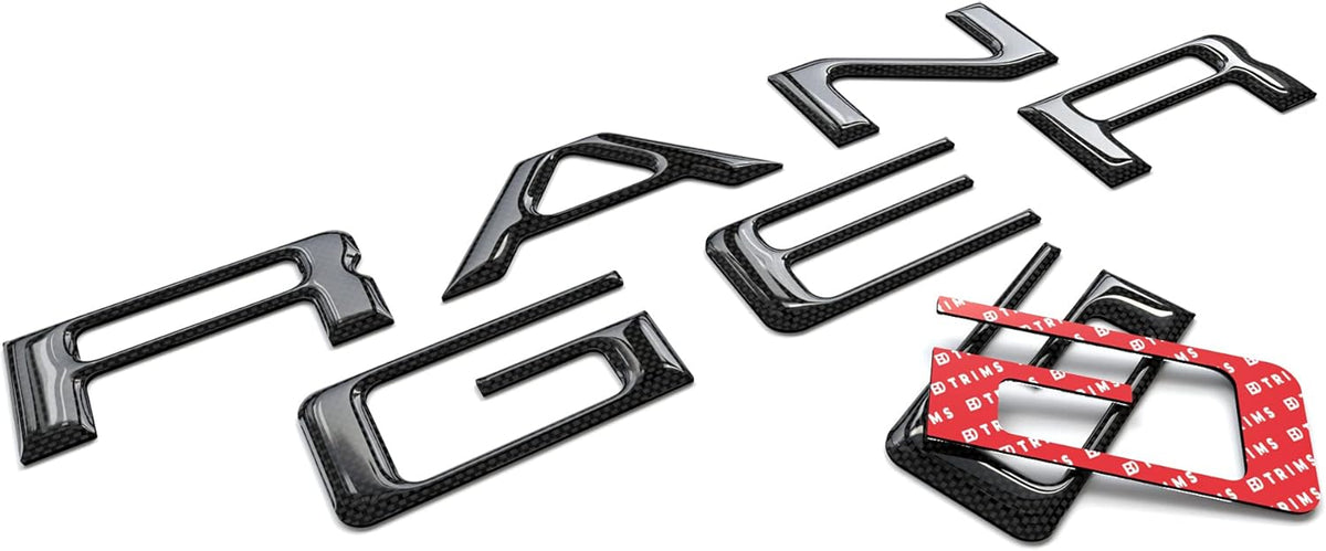 Tailgate 3D Raised Letters Pack of 2 Q98883