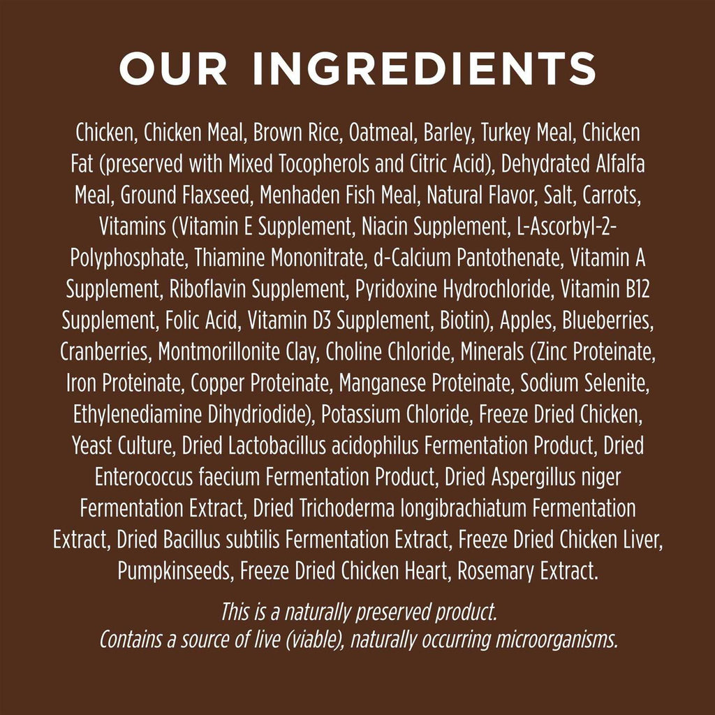 Chicken & Brown Rice Recipe Dry Dog Food J15134