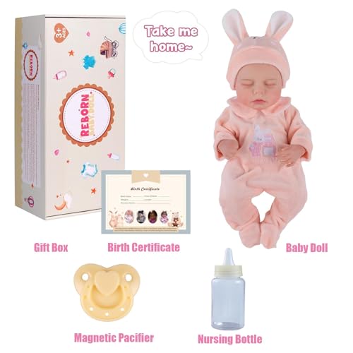 12 Inch Silicone Full Body Reborn Baby Dolls M488