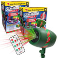 2 Pack Outdoor Christmas Laser Projector with Remote C4158