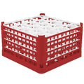 Red Polypropylene 20 Compartment Rack A5924
