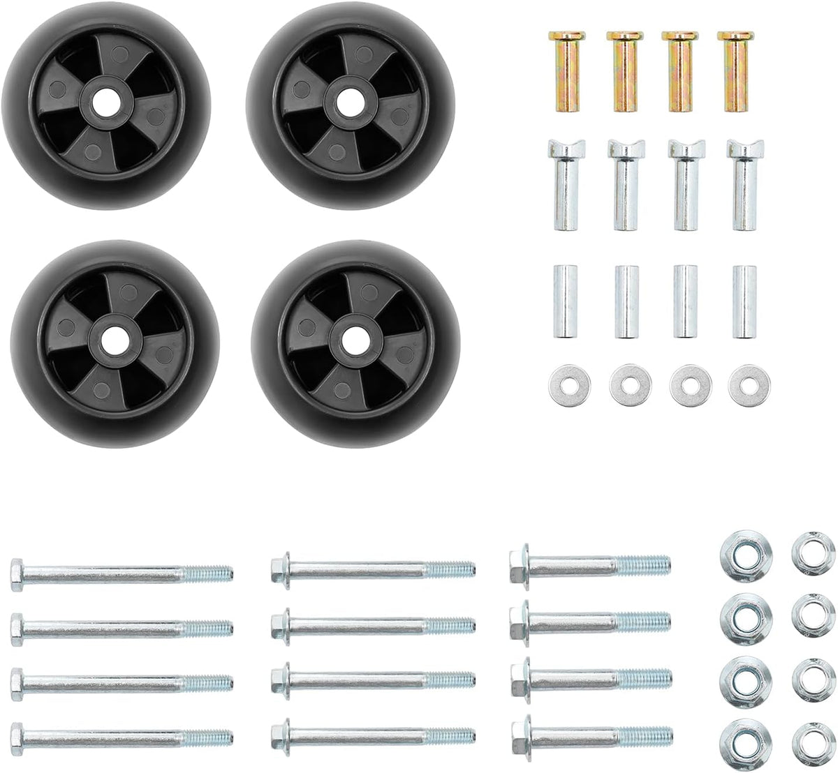 Anti Scalp Deck Wheel Kit Set of 6 Replacement S677341