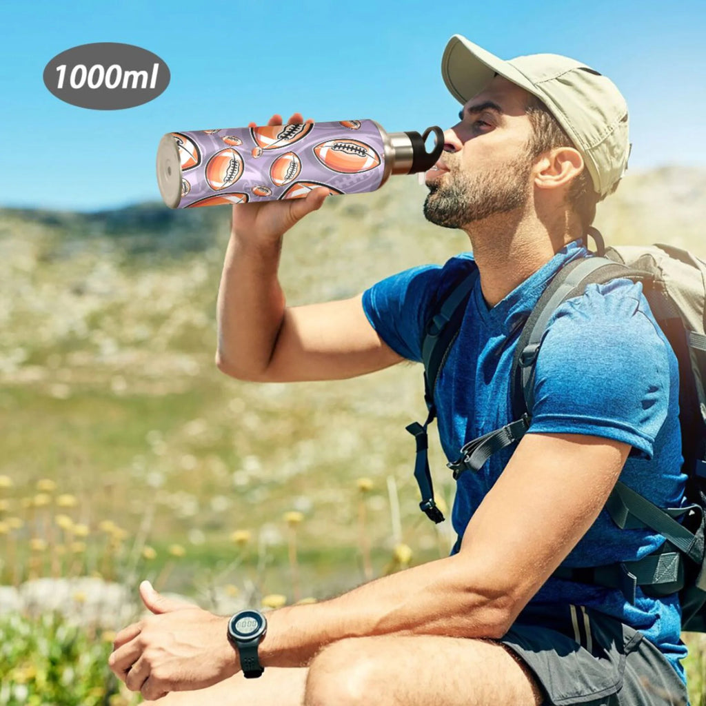 20 oz Insulated Stainless Steel Water Bottle with Straw Lid D77614