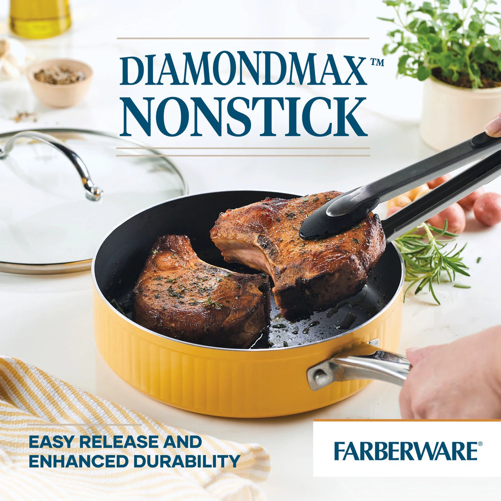 Nonstick Cookware Saute Pan with Lid I406