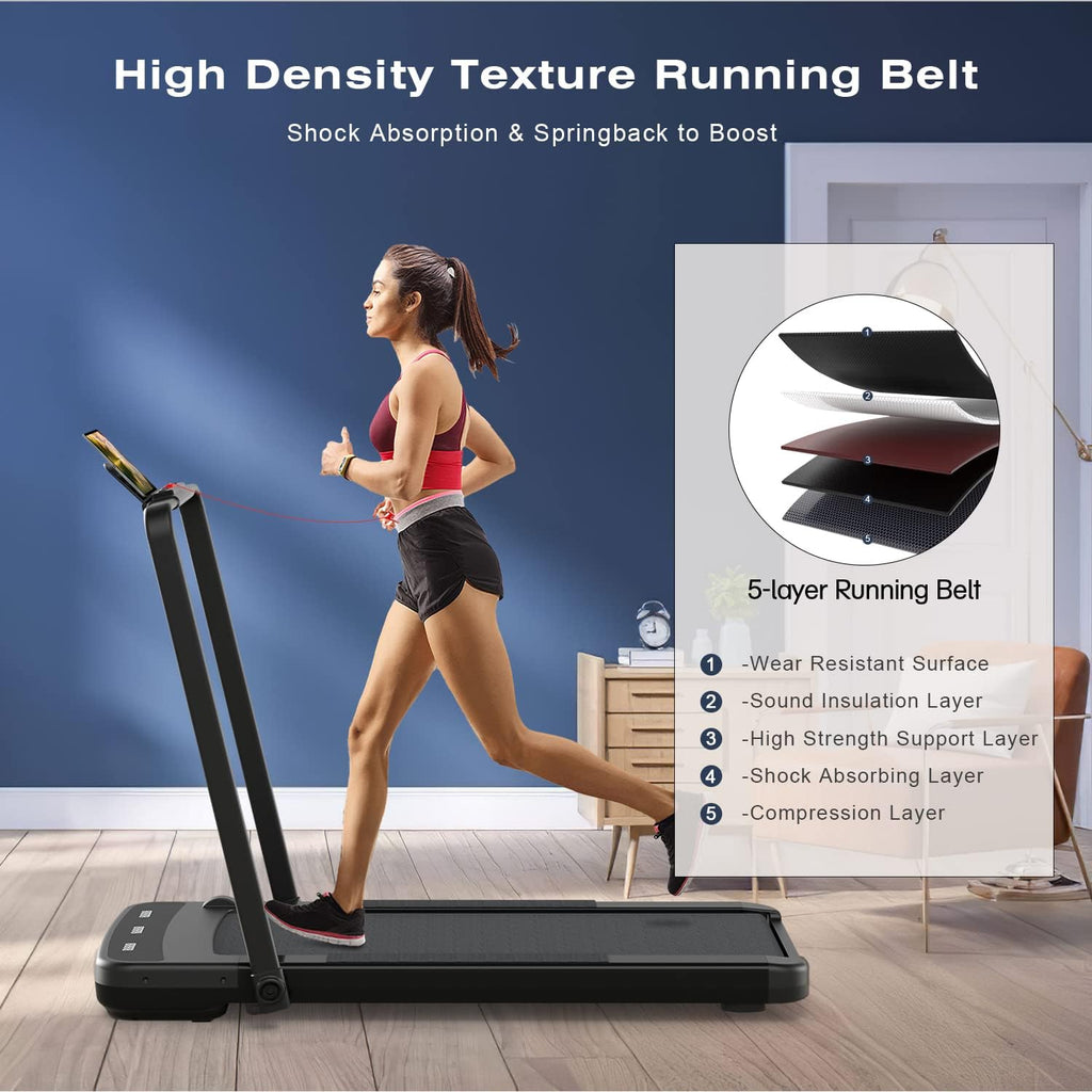 Under Desk 2 in 1 Folding Treadmill Walking Pad X439421