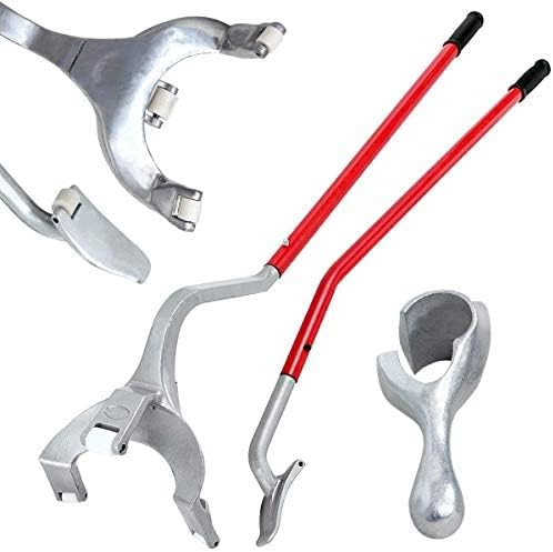 Steel Tire Mount Demount Tool Kit with Bead Breaker (Blue) F6215