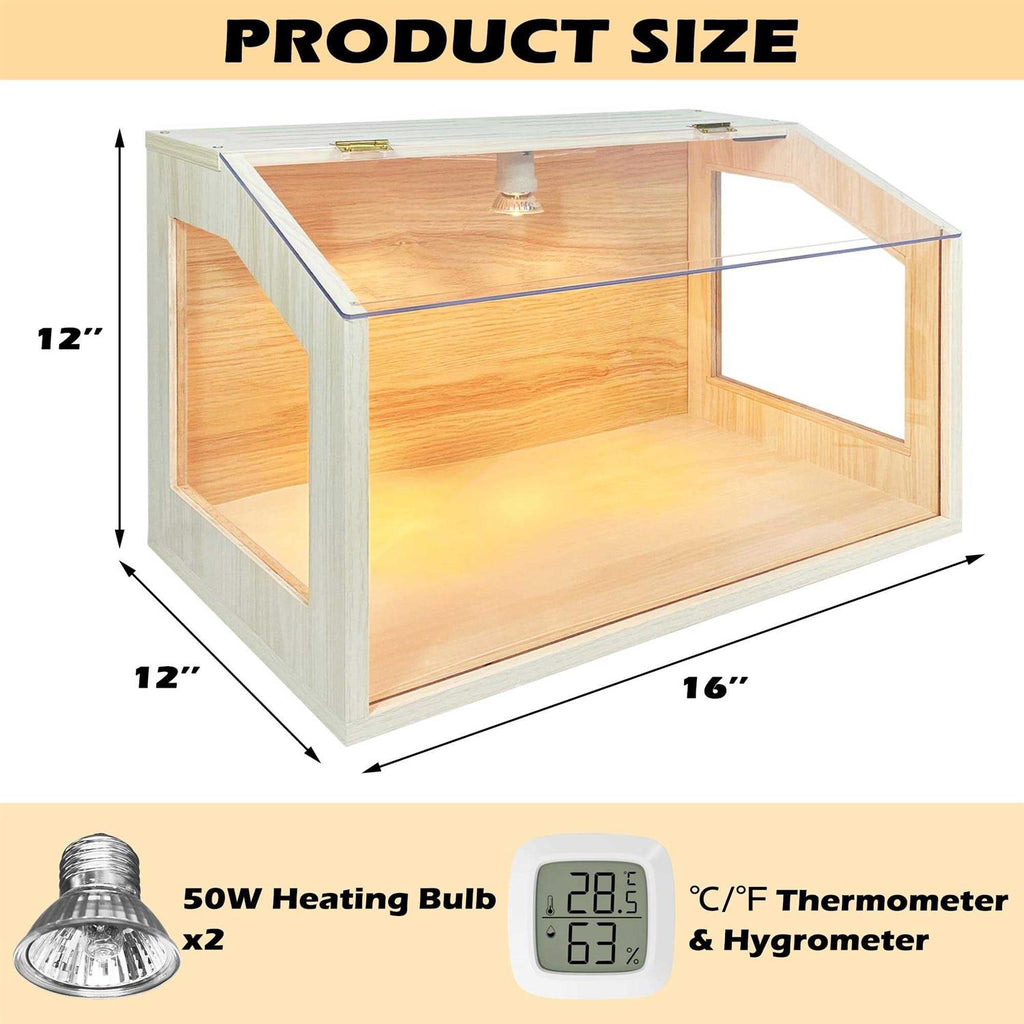 Intelligent Brooder Box with Built-in Heating Lamps T974