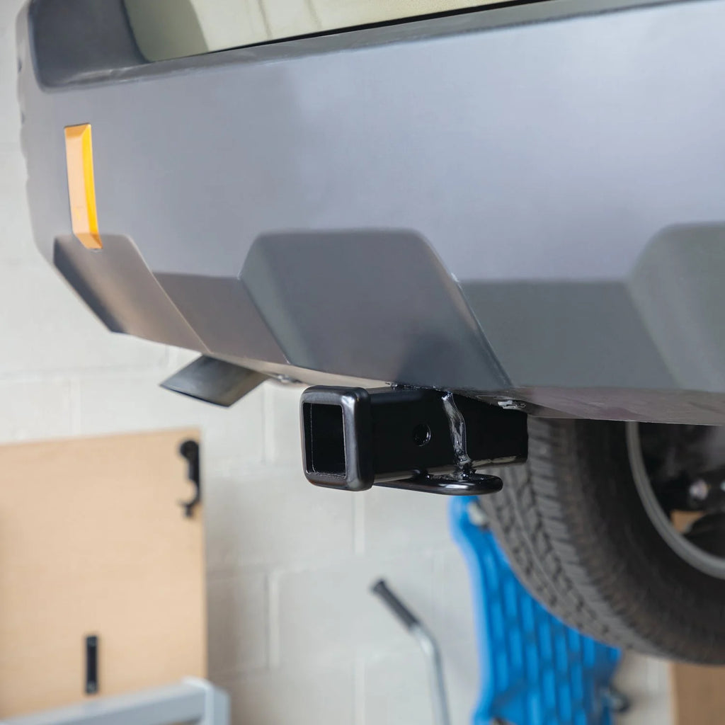 Class 3 Trailer Hitch, 2 Inch Square Receiver, Black F409568