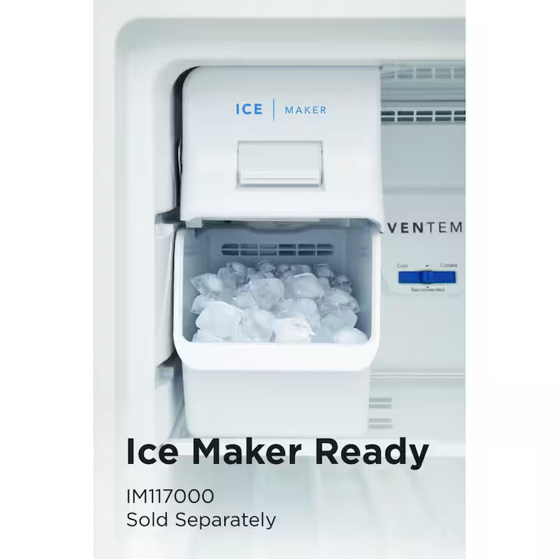 Black Top Freezer Refrigerator T3431