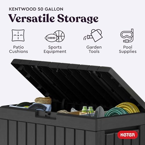 50 Gallon Resin Deck Box L133