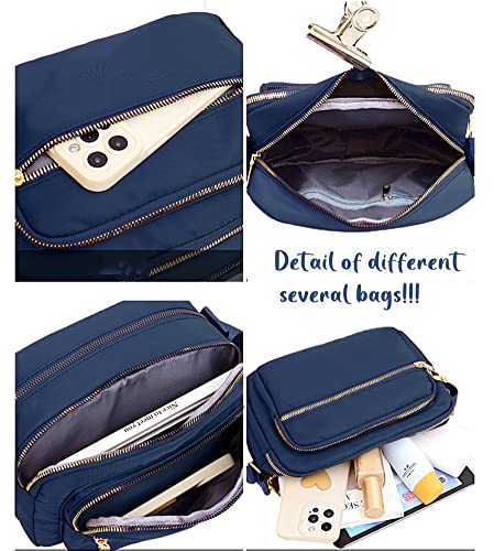 Black Nylon Crossbody Bag T776501