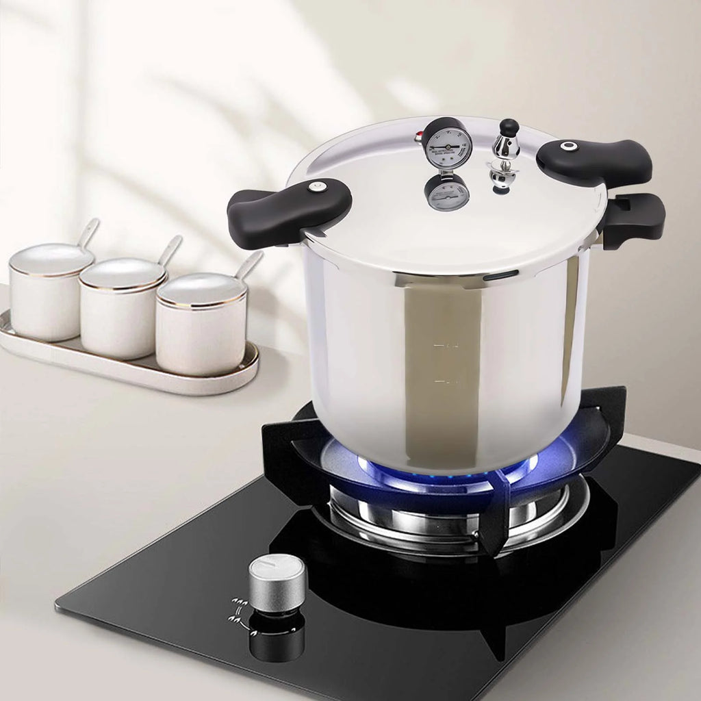 22L/23qt Thickened Explosion-proof Pressure Cooker E7758