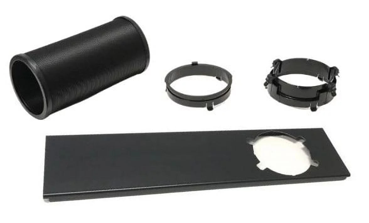 Black Window Air Conditioner Exhaust Kit W150108