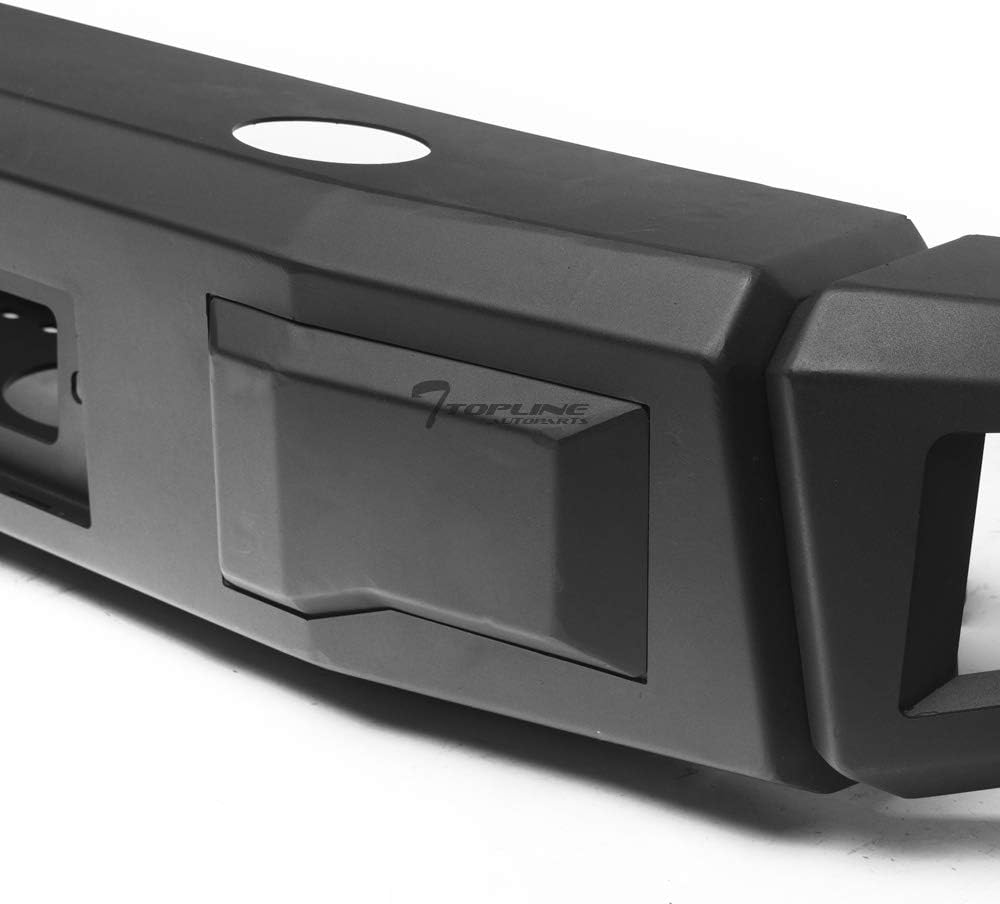 Black Steel Front Bumper W669