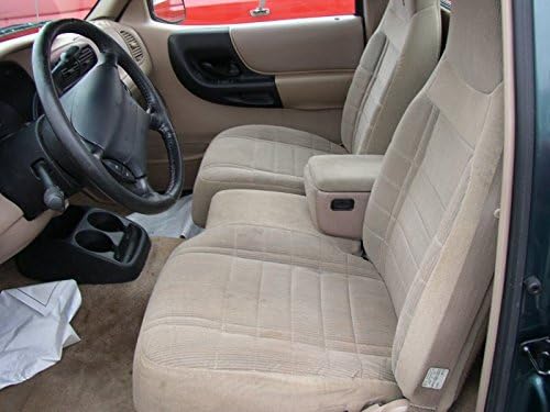 Dark Gray Leatherette High Back 60/40 Split Bench Seat Covers B812972