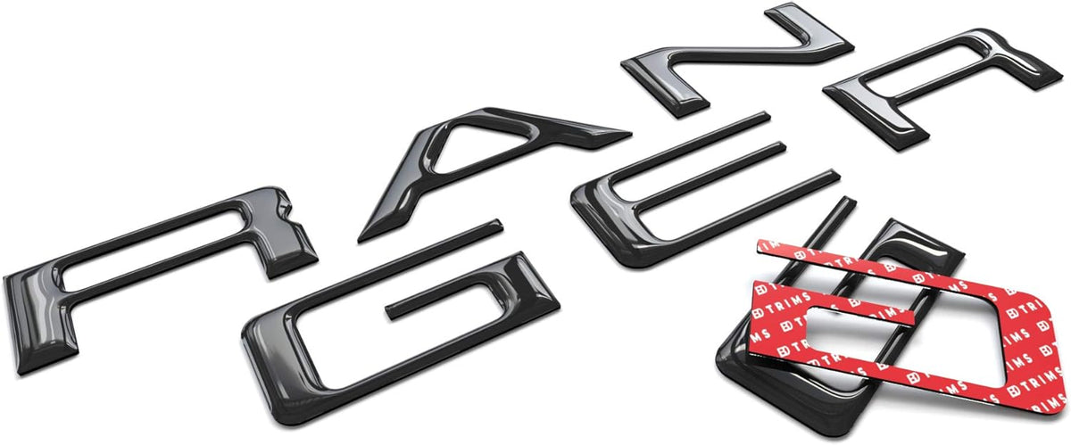 Tailgate 3D Raised Letters Pack of 2 Q98883