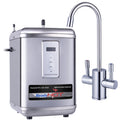 Digital Hot Water Dispenser 1300W with Brushed Nickel 2 Handle Faucet J69989