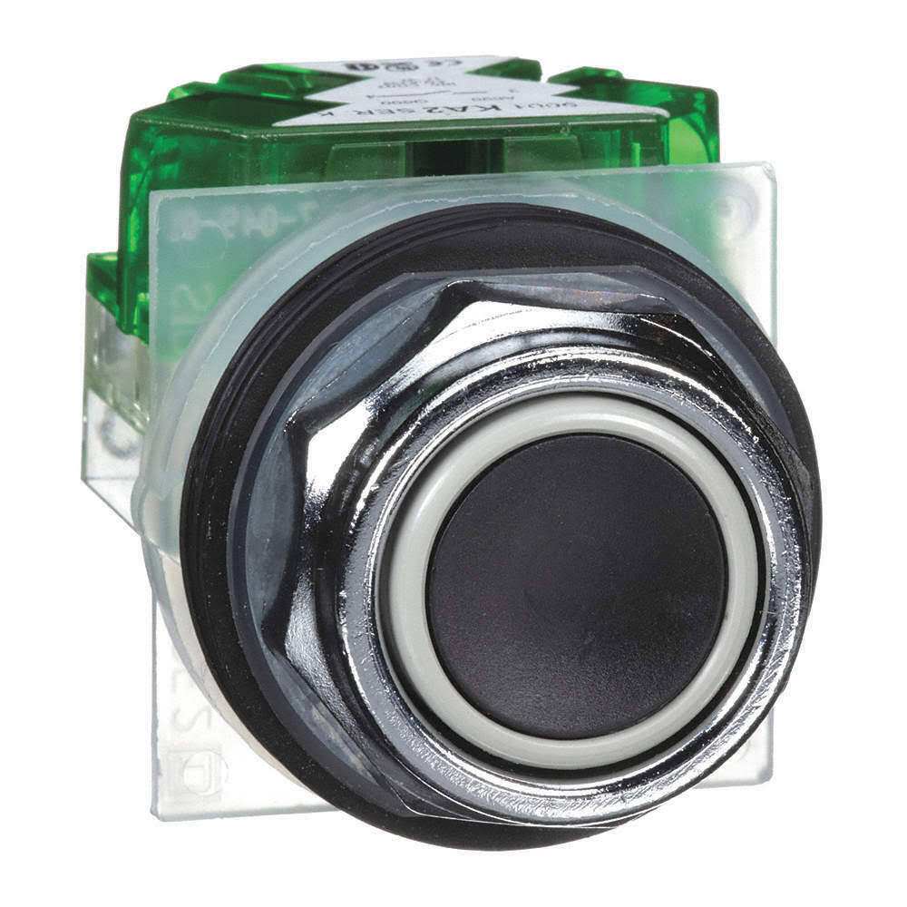 30Mm Black Non-Illuminated Push Button E173512