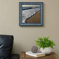 Dusty Blue Embossed Frame S942117