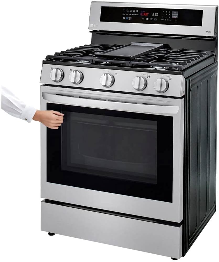 5.8 Cu. Ft. Stainless Steel Gas Range C4024