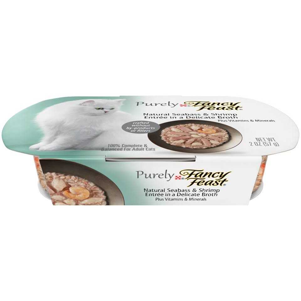 Natural Seabass & Shrimp in Broth Cat Food A2748