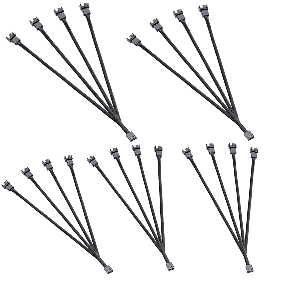 3 Way 4 Pin PWM Fan Splitter Cable O956302