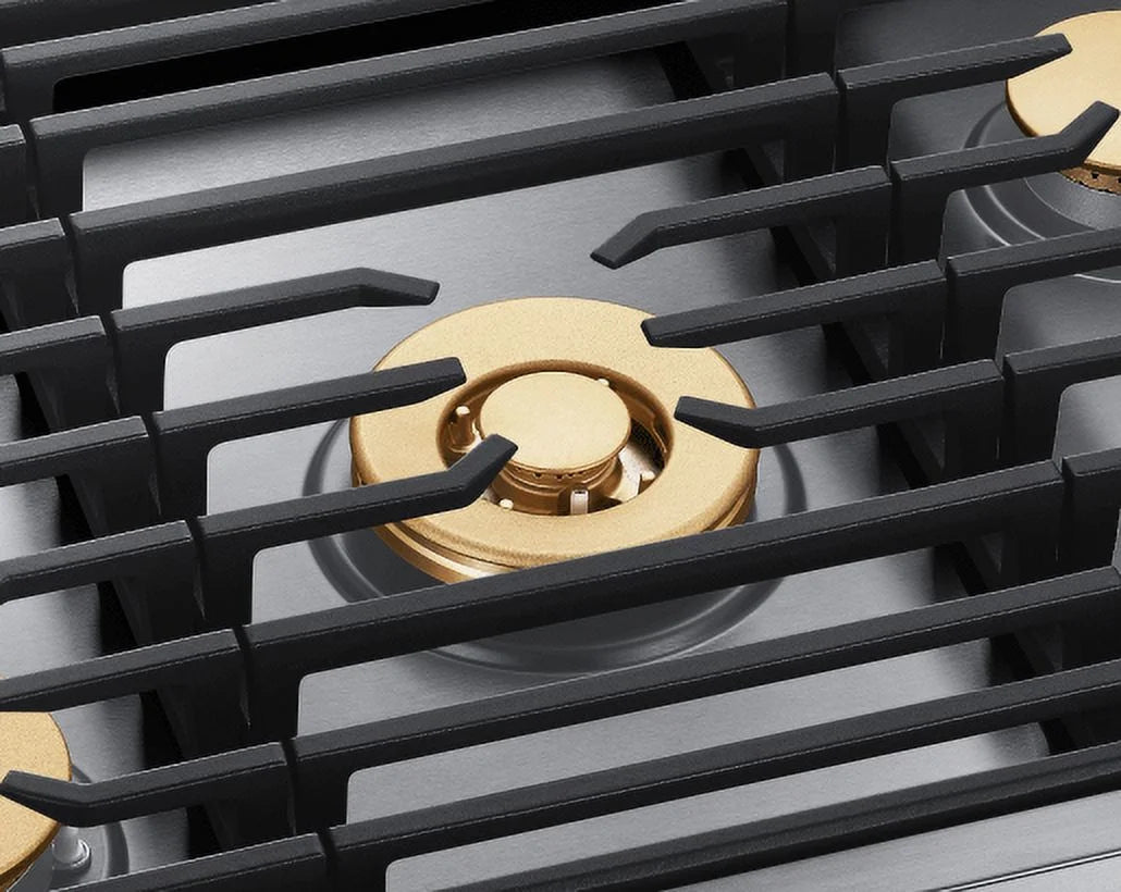 36" Wide Built-In Natural Gas Cooktop - Stainless Steel Y317