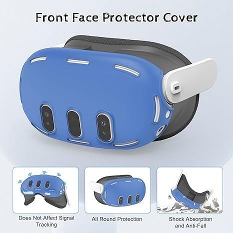 VR Accessory Set with Controller Grip Leather Cover, Shell Cover, Face Cover R92184
