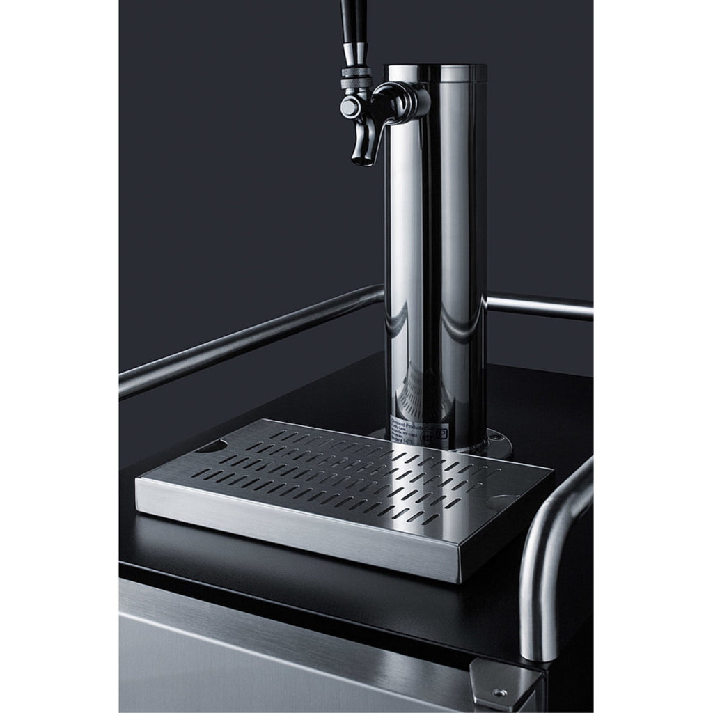 Black Built-In Undercounter Beer Dispenser Y5485