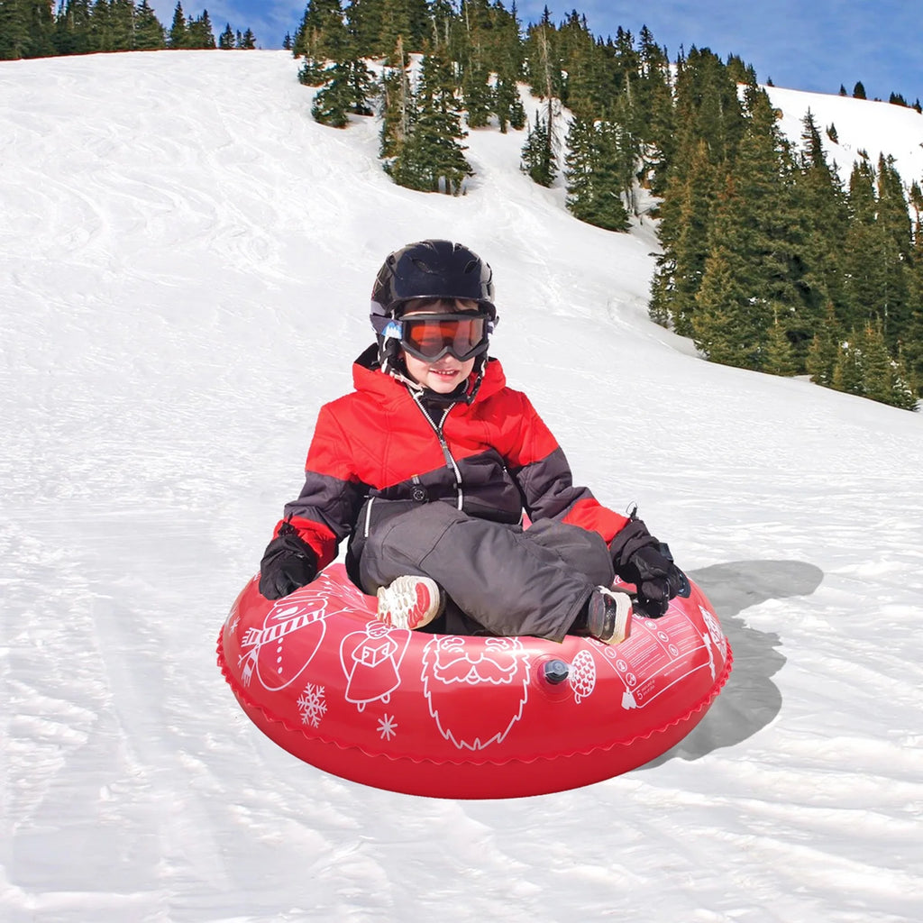 Inflatable Ski Ring Snow Tube with Handle G4224