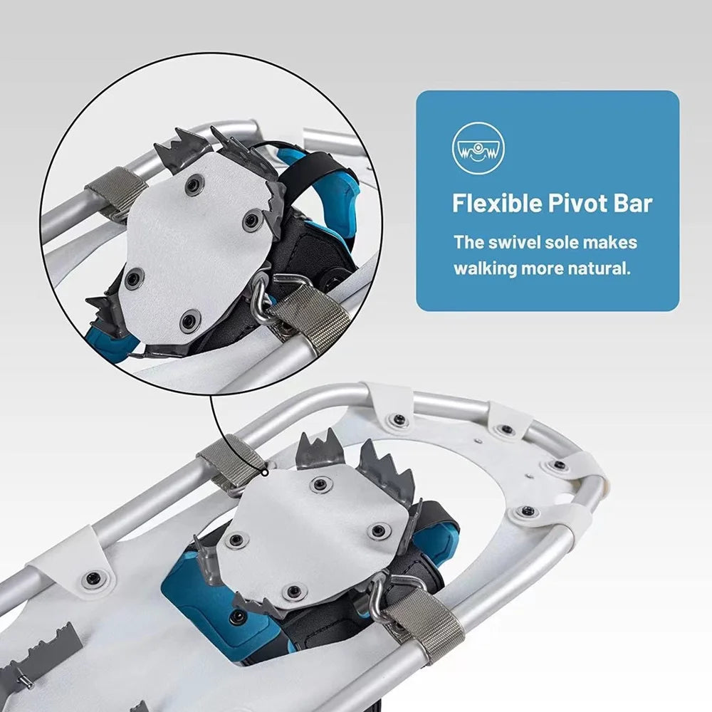 Lightweight Aluminum Alloy Snowshoes Set S258