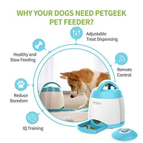 Automatic Pet Feeder Treat Dispenser Dog Toy P30761