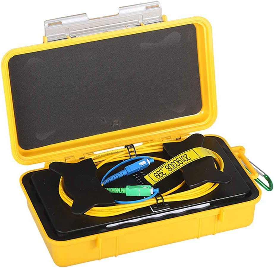 Fiber Optic OTDR Launch Cable Box Singlemode 9/125 SC/UPC-SC/APC Connector (1000M) N226422
