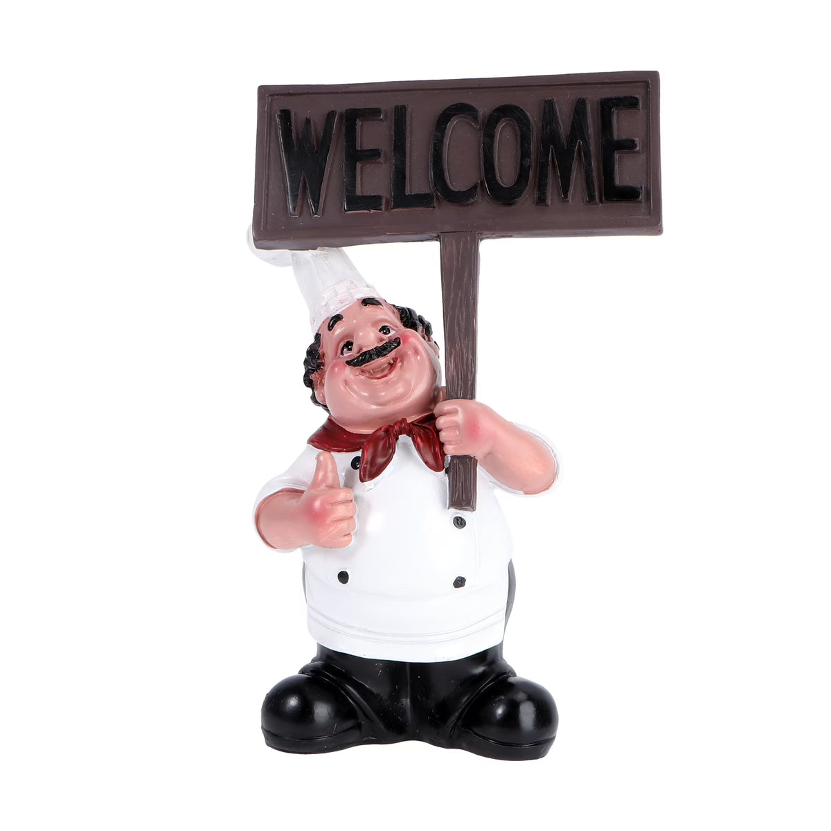 Vintage Resin Chef Figurine Ornament J931