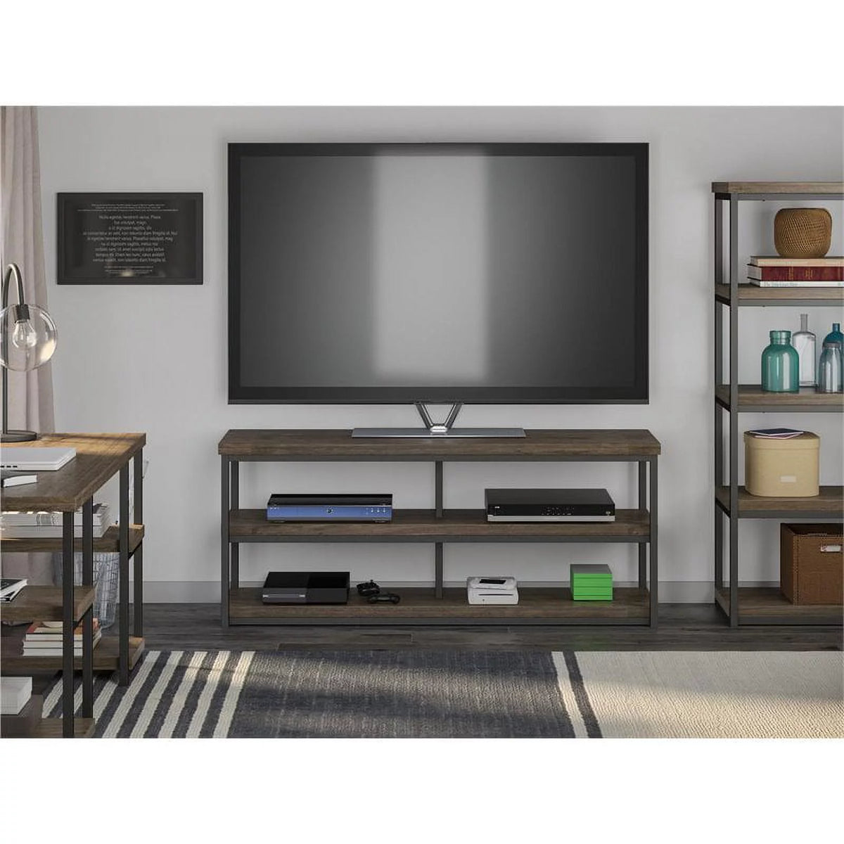 Weathered Oak Bookcase C67159