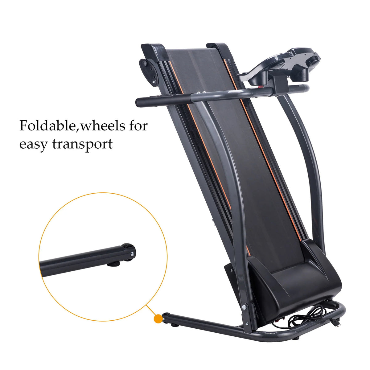 Foldable Incline Motorized Treadmill V843