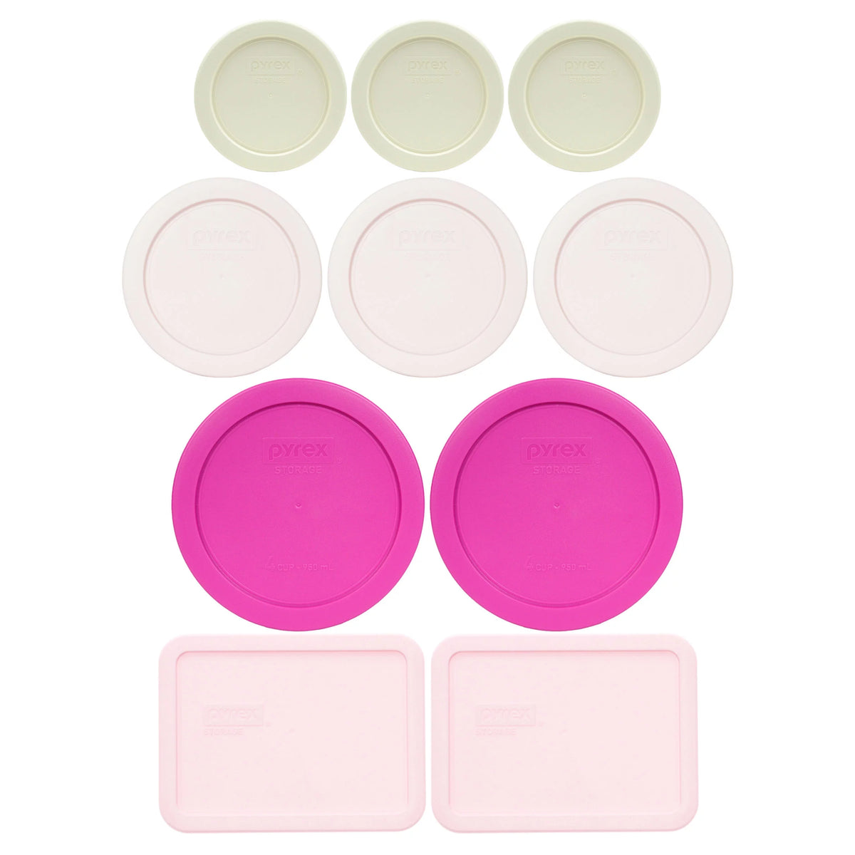10 Lid Glassware M259399