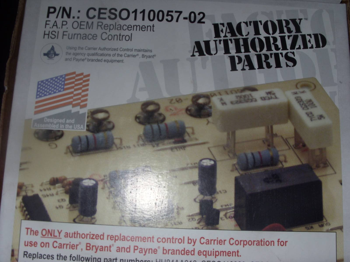 OEM Replacement HSI Furnace Control V527