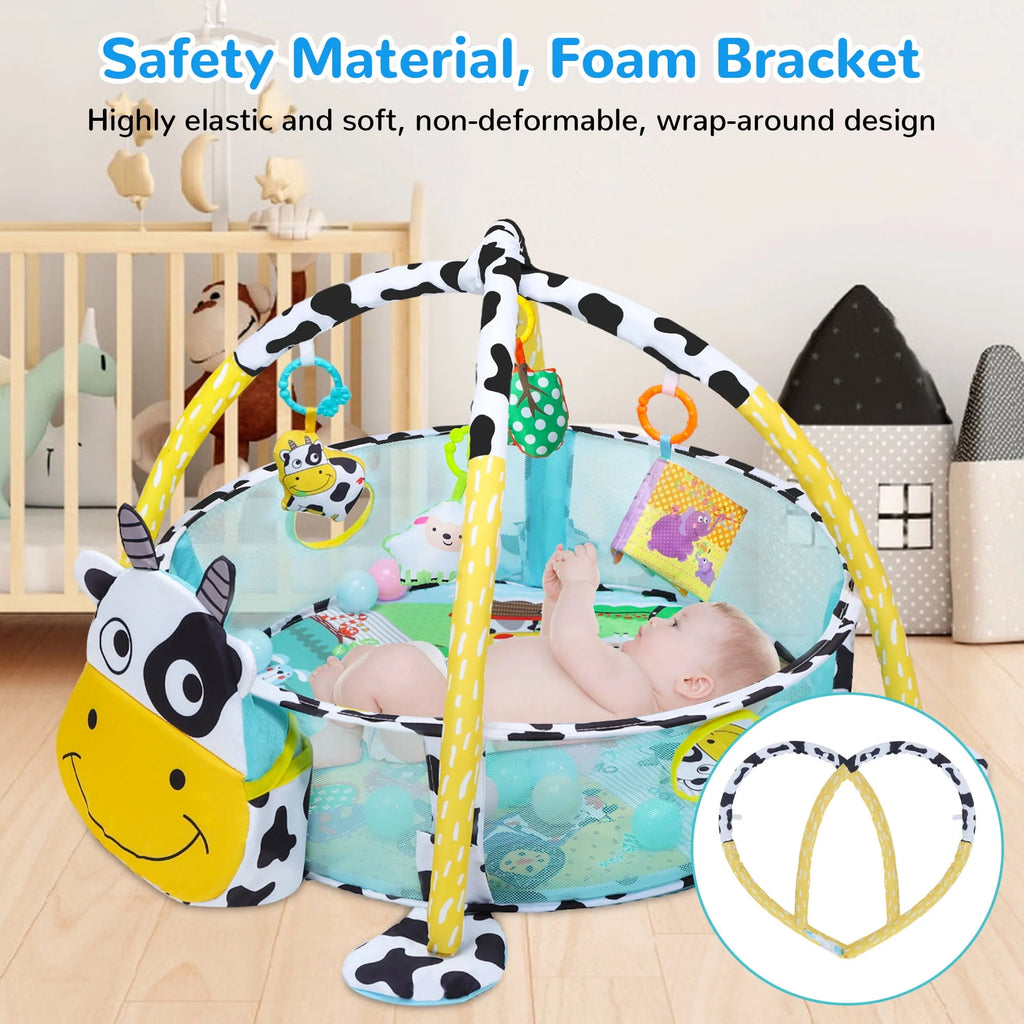 Baby Play Mat with 4 Hanging Toys 30 Balls P284191