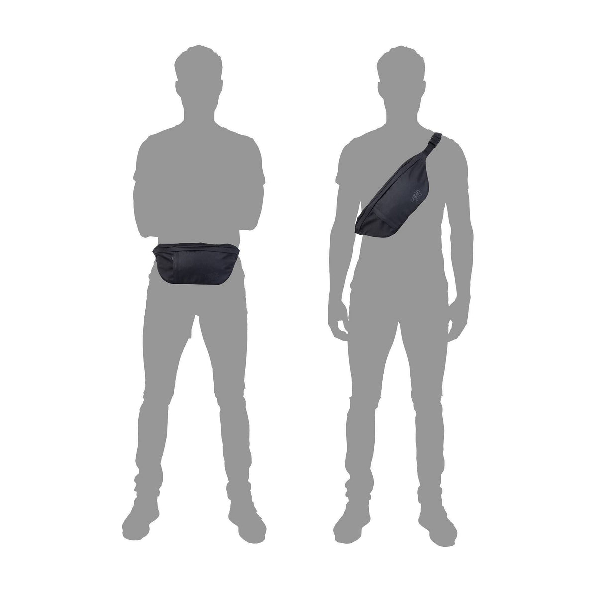 Classic Hip Pack 2L Absolute Black L30606