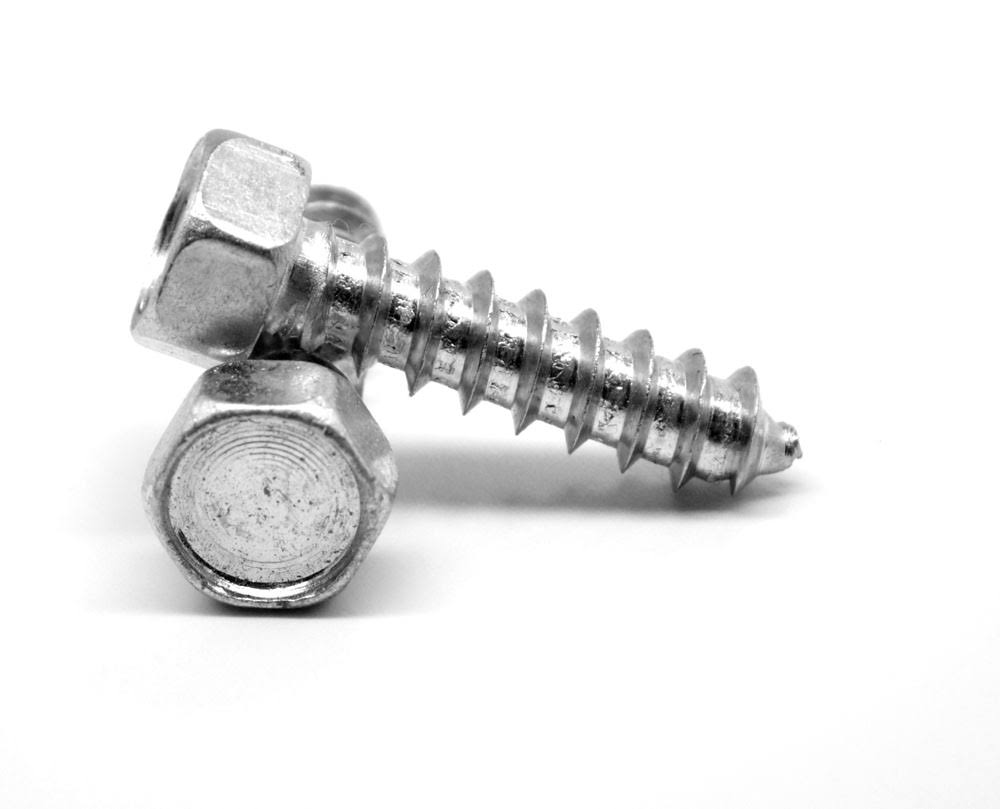 #10-12 x 1 Sheet Metal Screw Hex Head Zinc Plated K380591