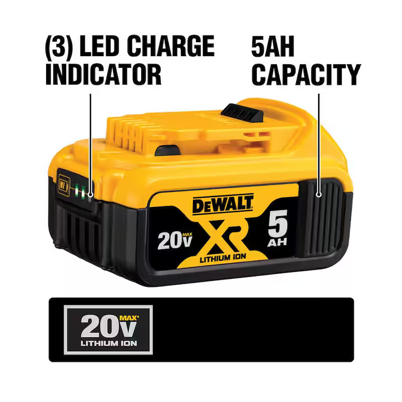 20V MAX XR Lithium-Ion 5.0Ah Battery 4 Pack B56350