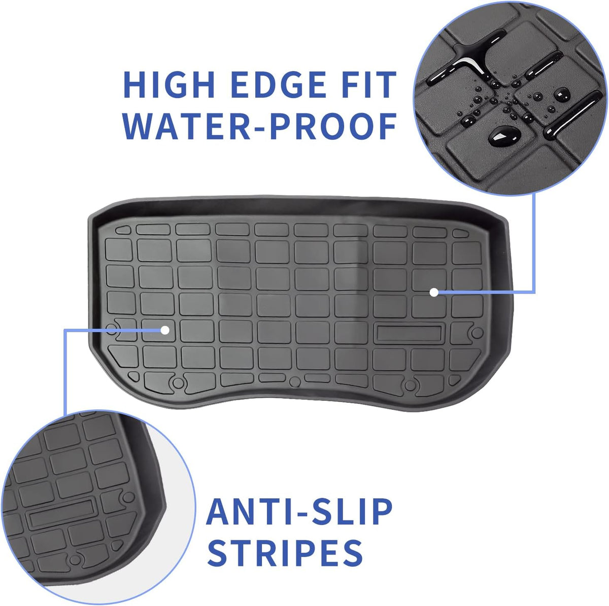 Trunk Mat Cargo Liner 3PCS TPE Z5871