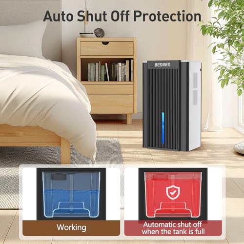 95OZ Dehumidifier with Auto Shut Off Black L3739